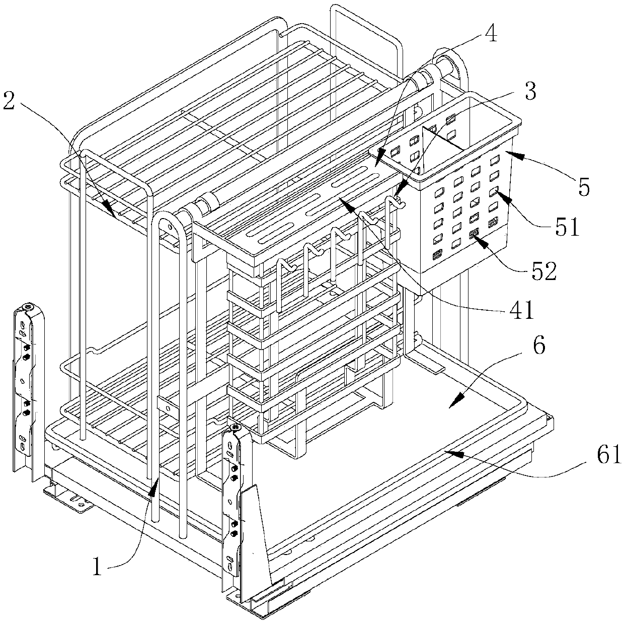 Movable seasoning basket