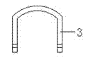 Rail-mounted crane end stop