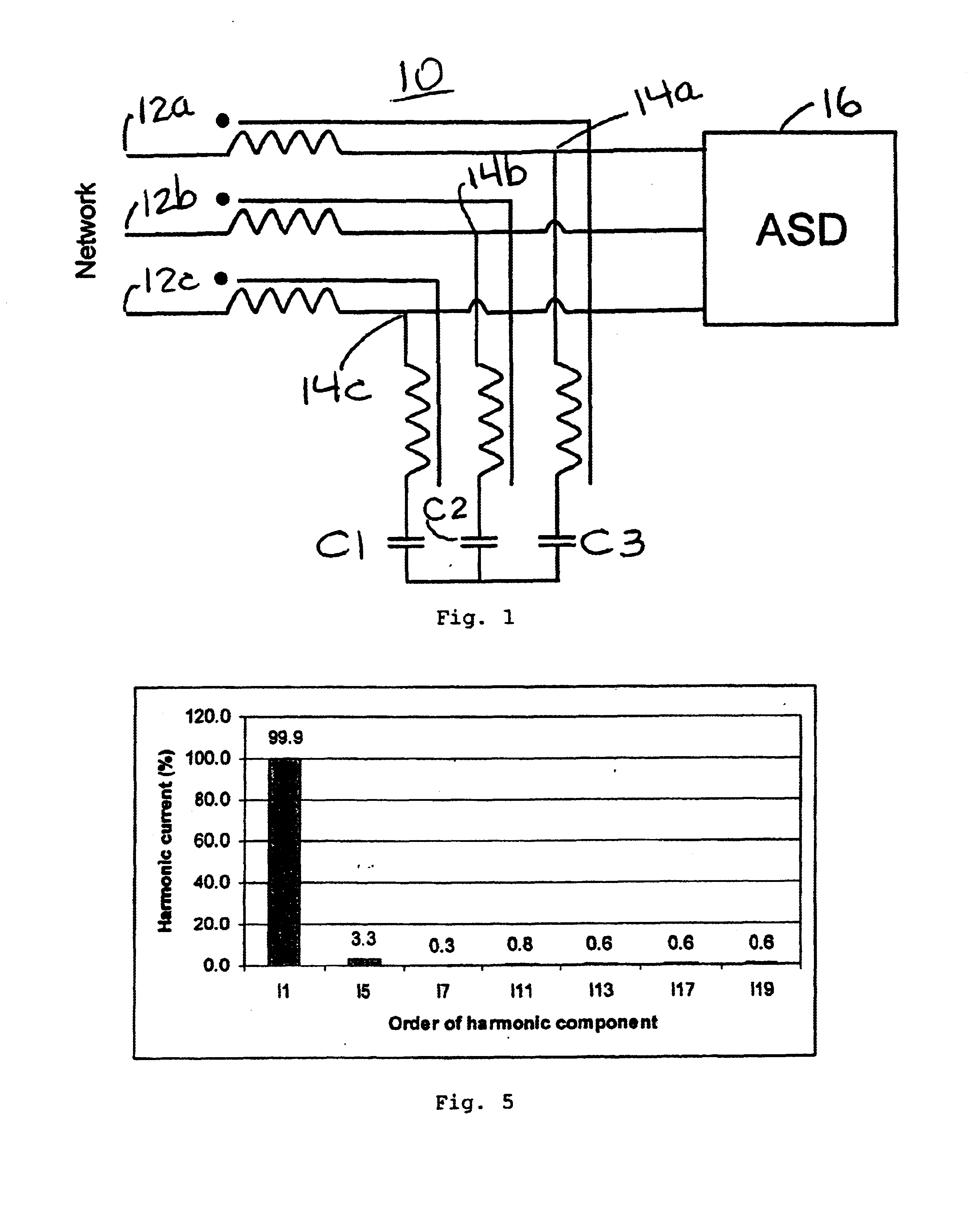 Harmonic mitigating filter