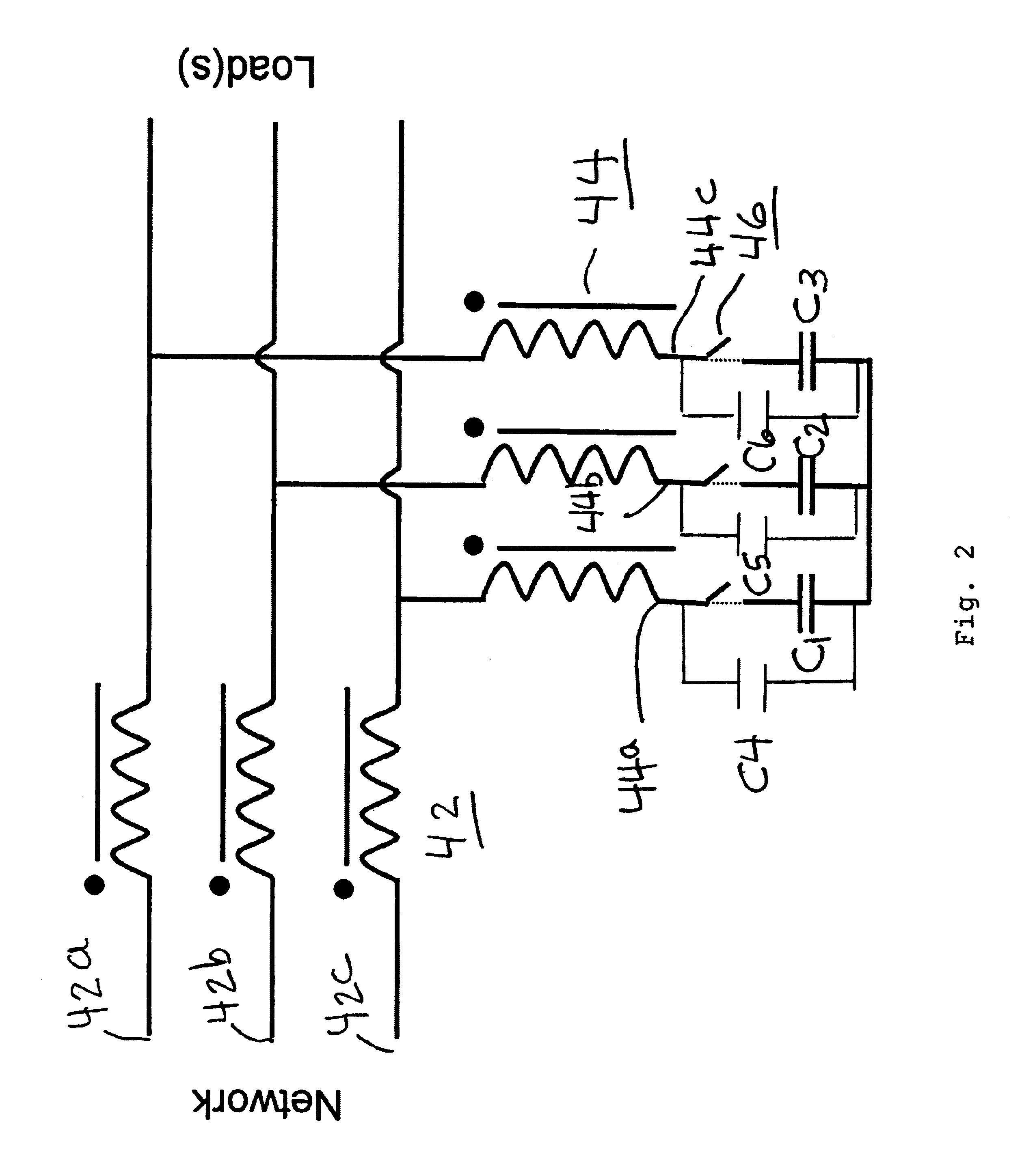 Harmonic mitigating filter