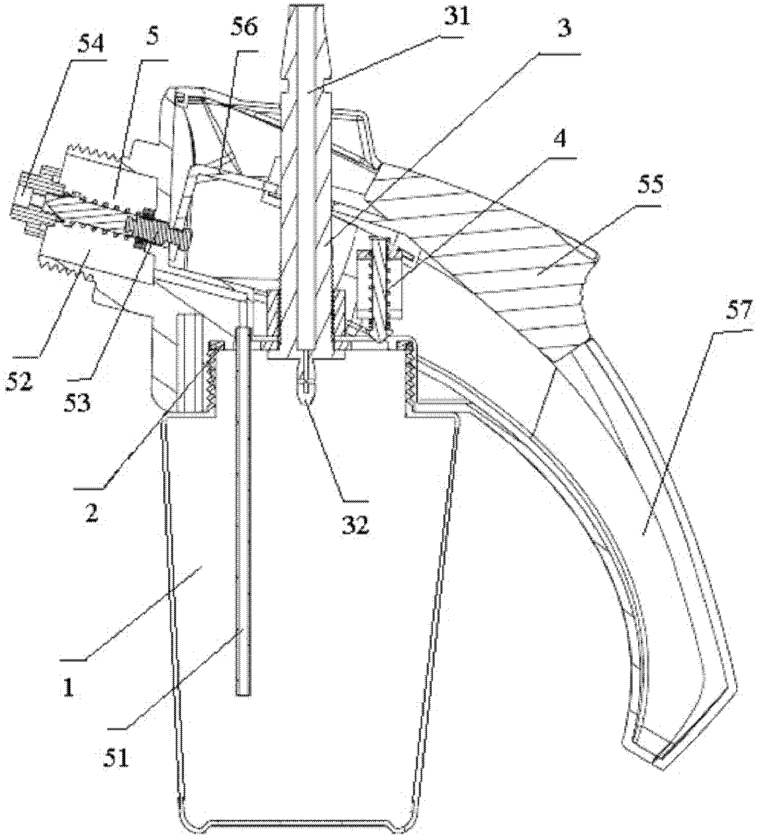 Medical flusher and liquid discharging method applying medical flusher