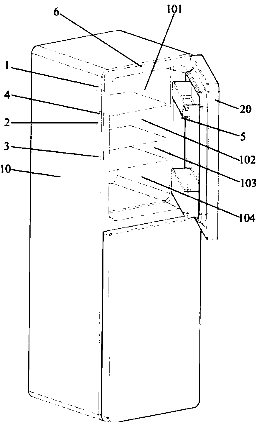 Information processing method and device for intelligent refrigeration device