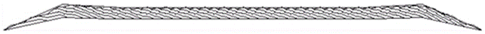 A tire tread profiling winding method based on pixel method