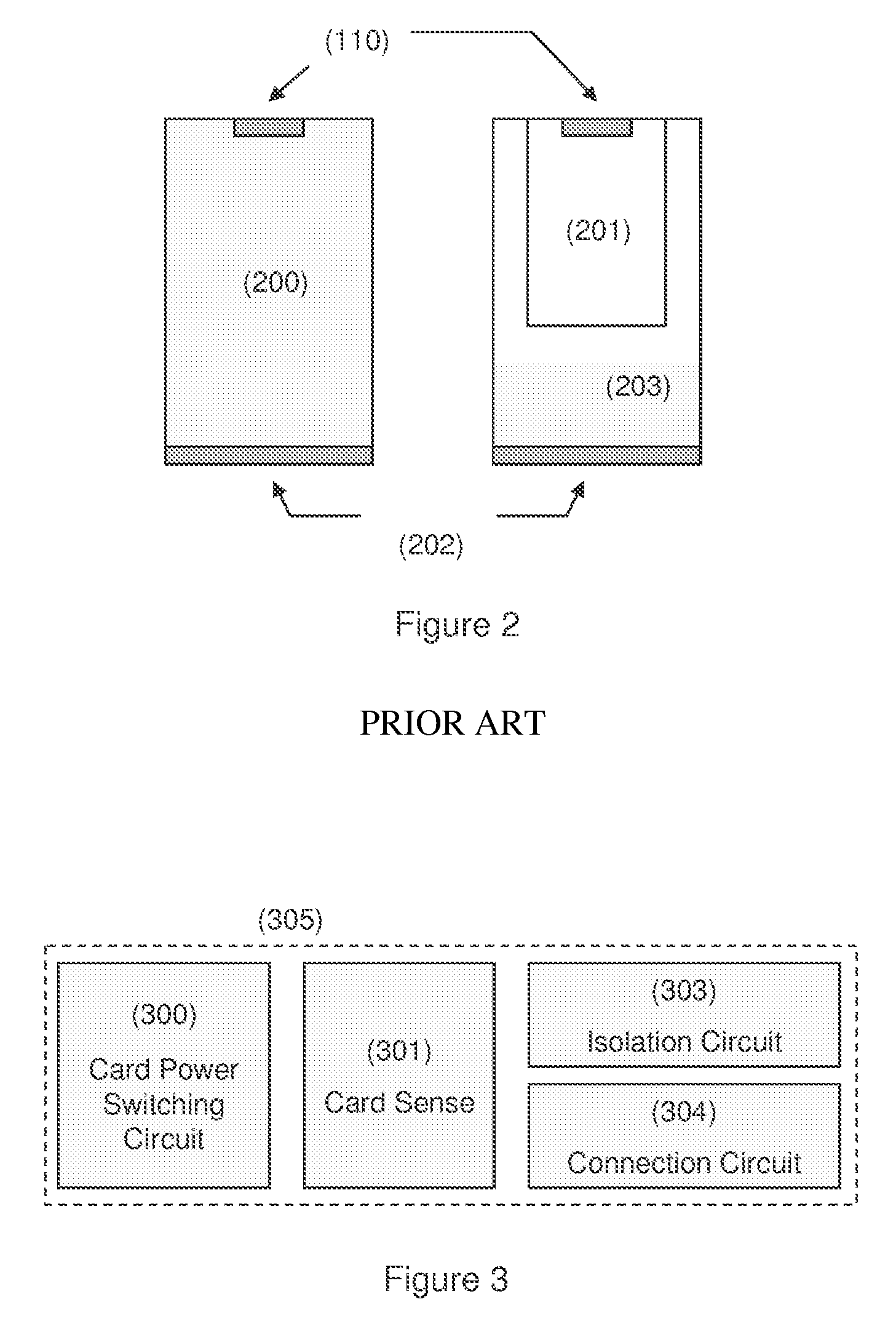 Enhanced power switch device enabling modular USB PC cards