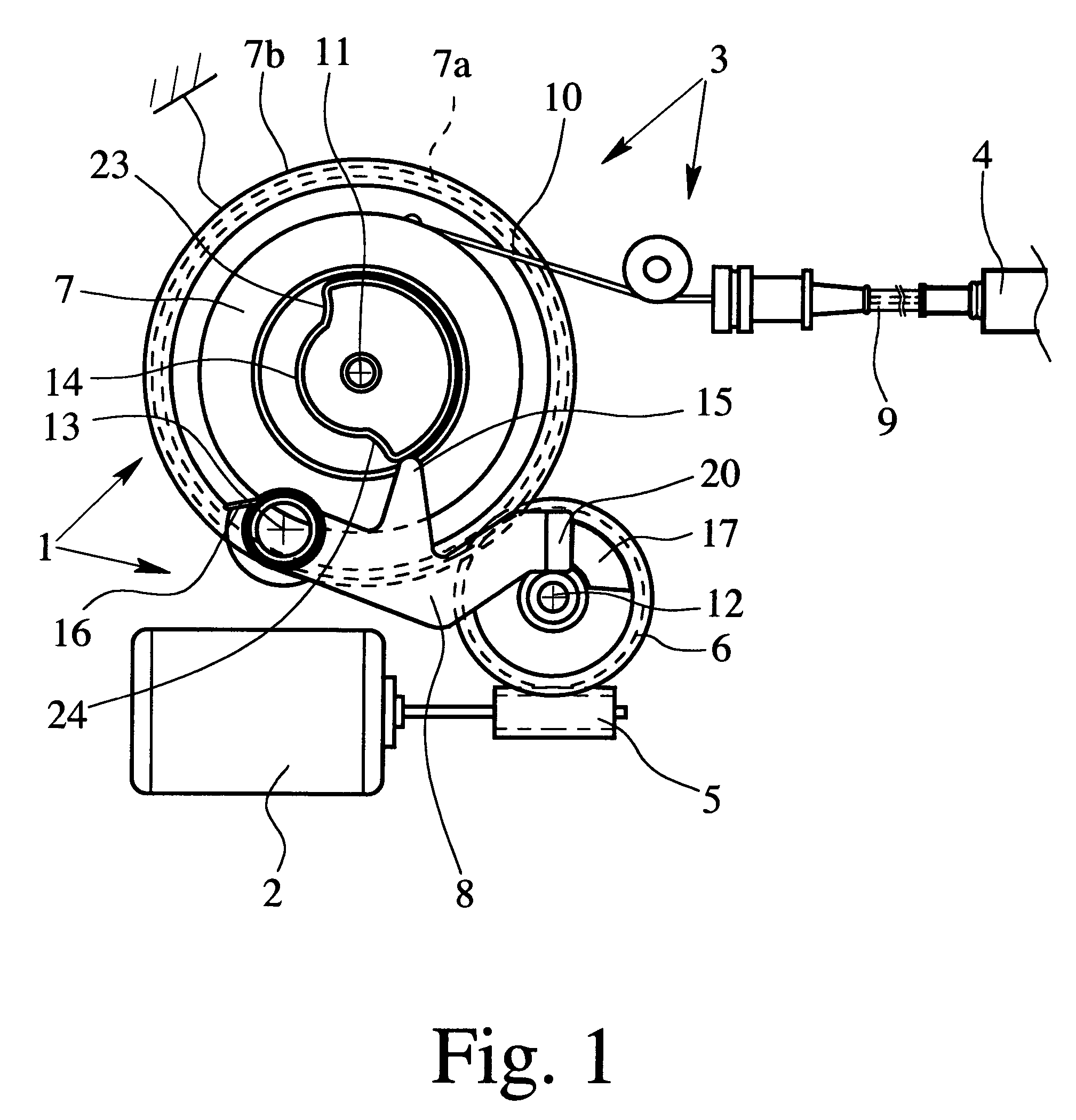 Motorized motor vehicle component