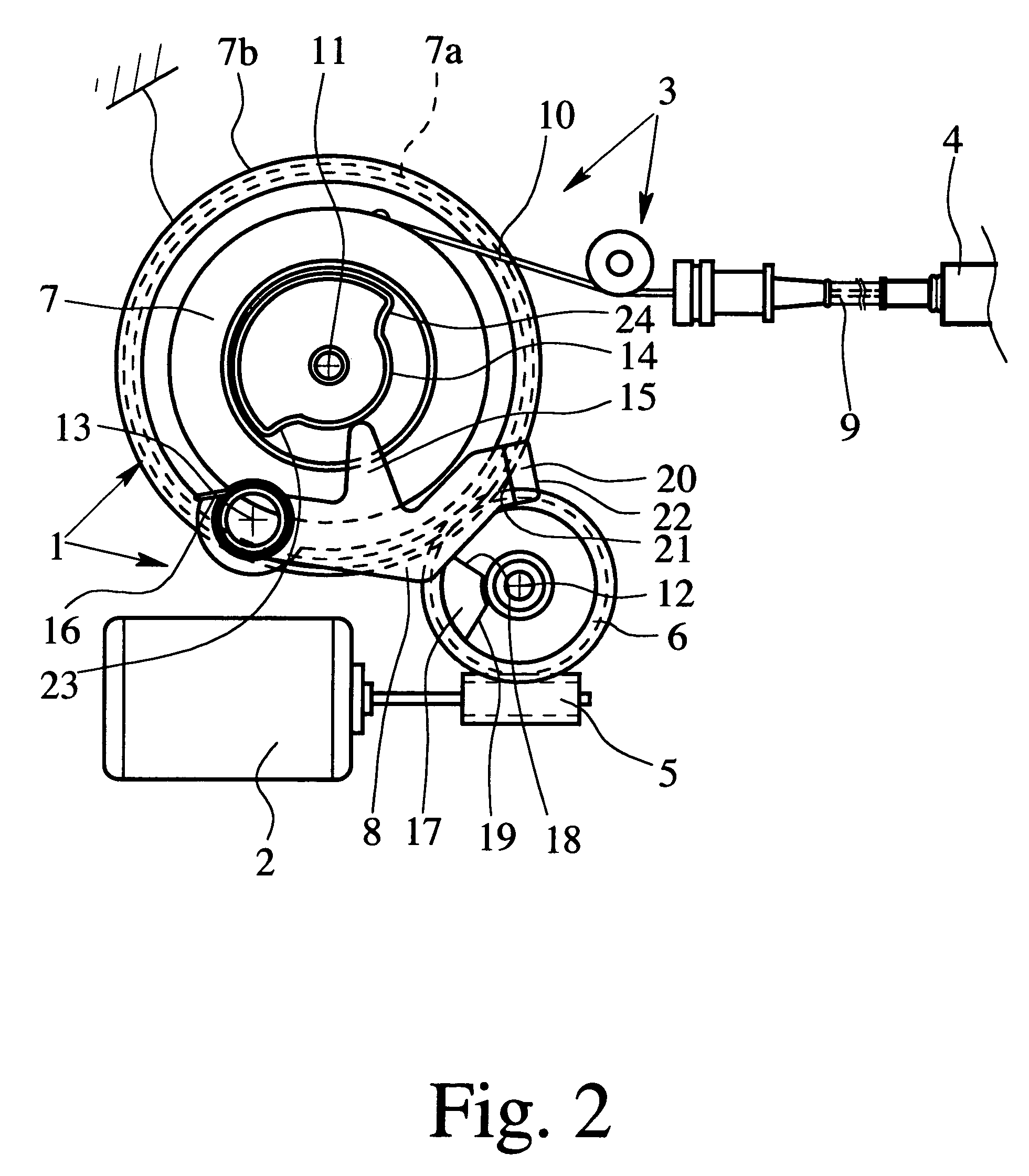 Motorized motor vehicle component