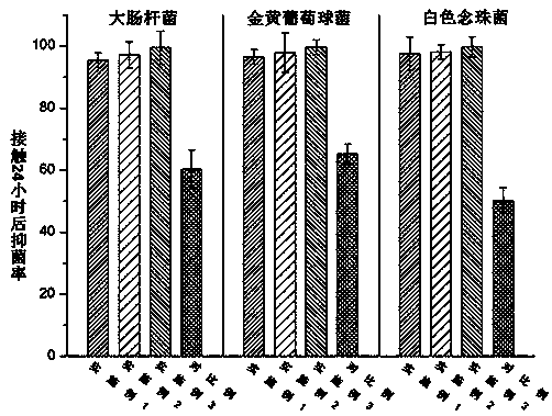 A skin wound dressing with antibacterial properties and preparation method thereof