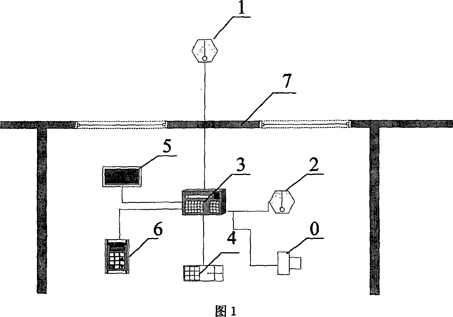 Positive type detection method for protecting integral heat-insulation property of structure