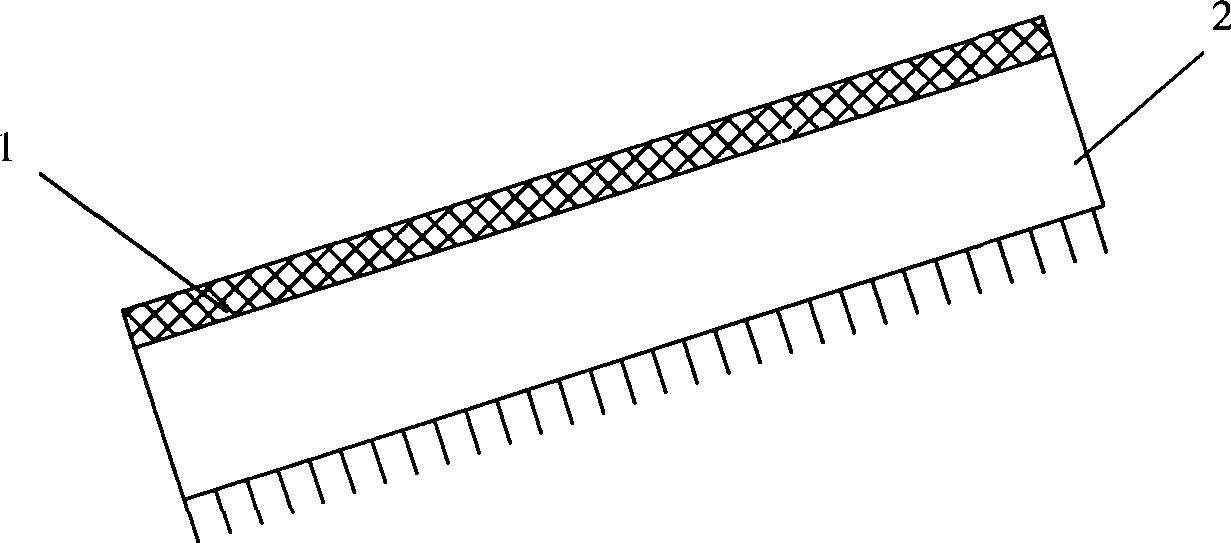 Radiating device for photovoltaic battery