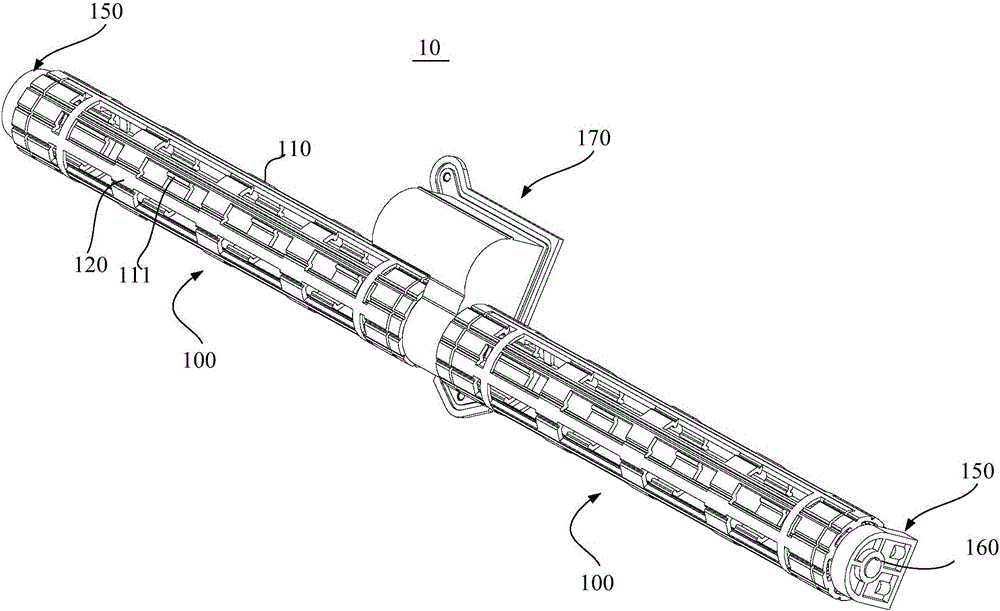 Chopstick washing assembly and dish-washing machine