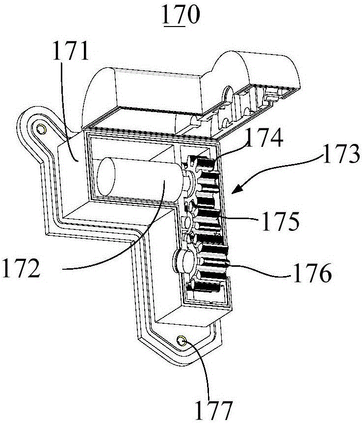 Chopstick washing assembly and dish-washing machine