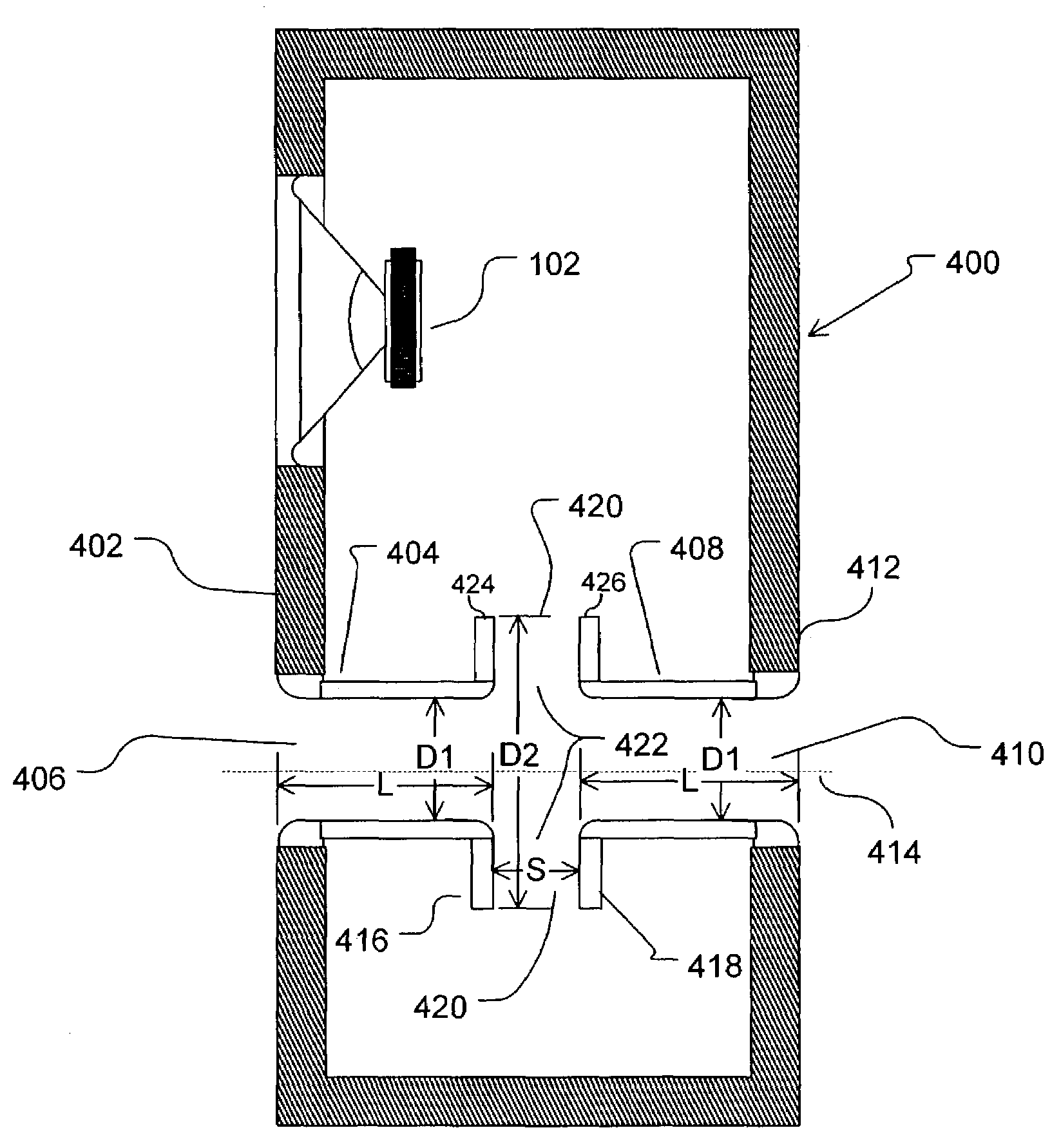 Ported loudspeaker system and method with reduced air turbulence, bipolar radiation pattern and novel appearance