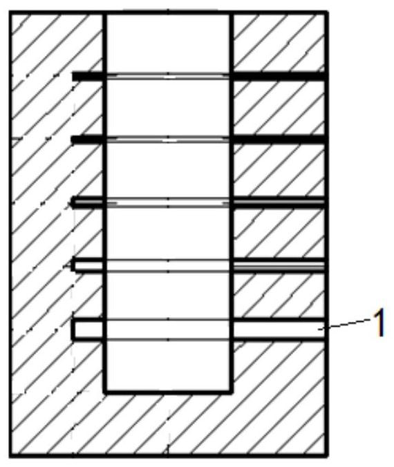 Manufacturing method of test block forultrasonic detection of non-welding defect of diffusion welding interface