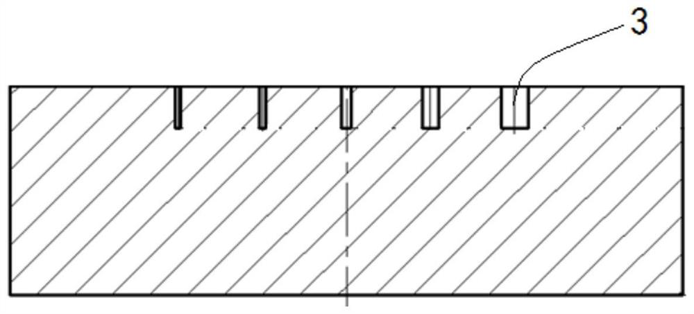 Manufacturing method of test block forultrasonic detection of non-welding defect of diffusion welding interface