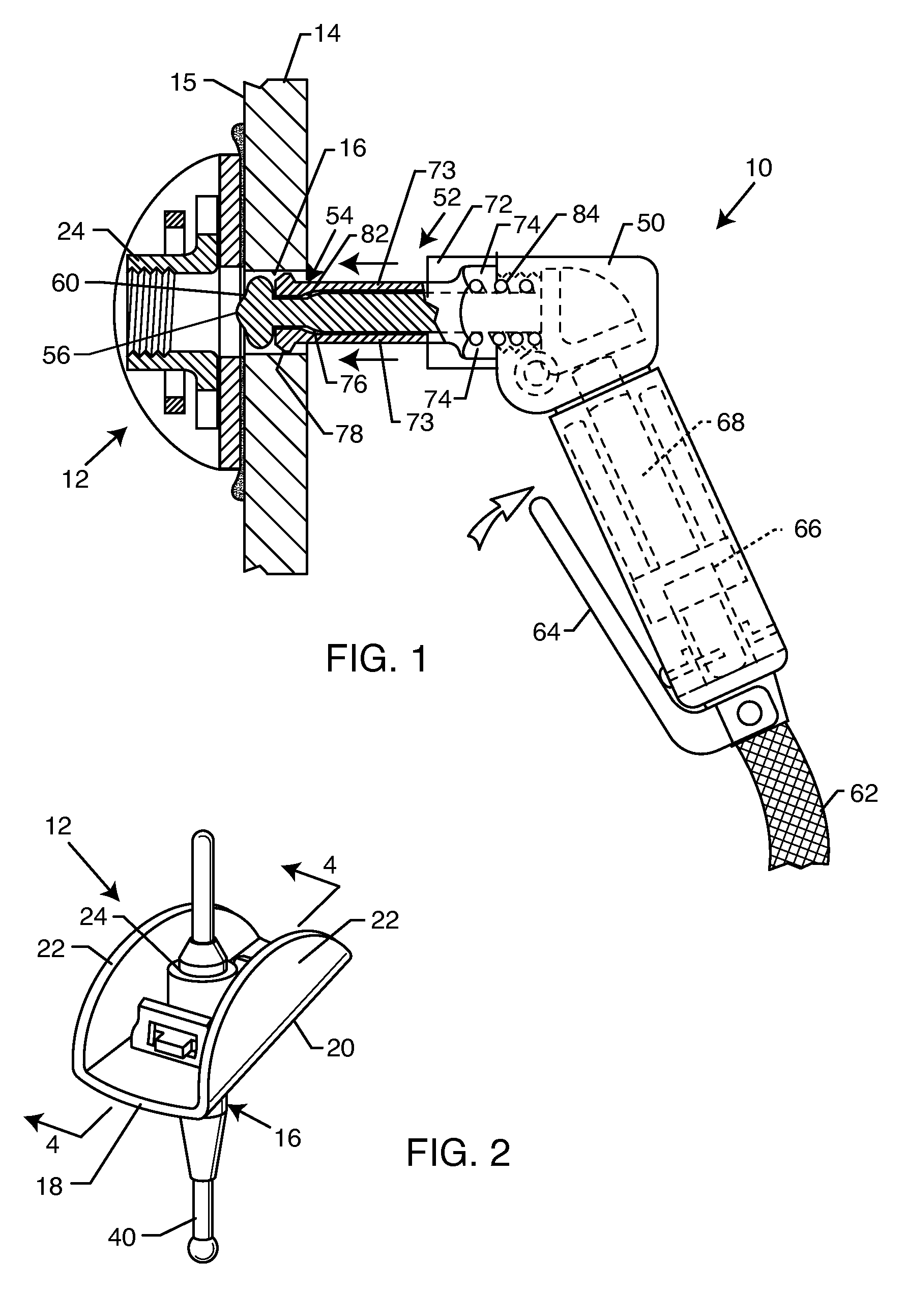 Nutplate bond strength tester unit