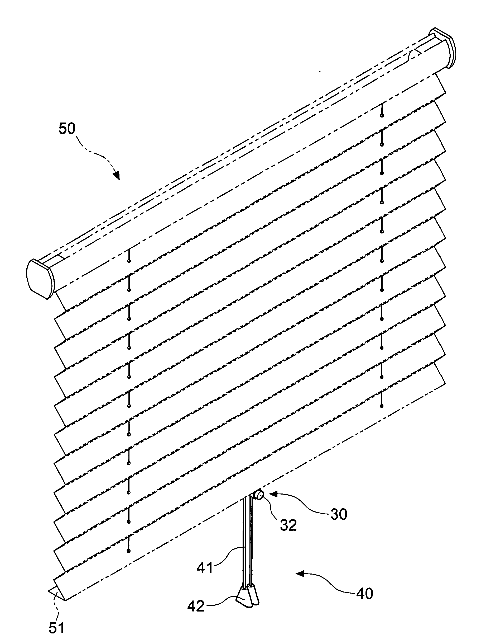 Window shade lift cord apparatus