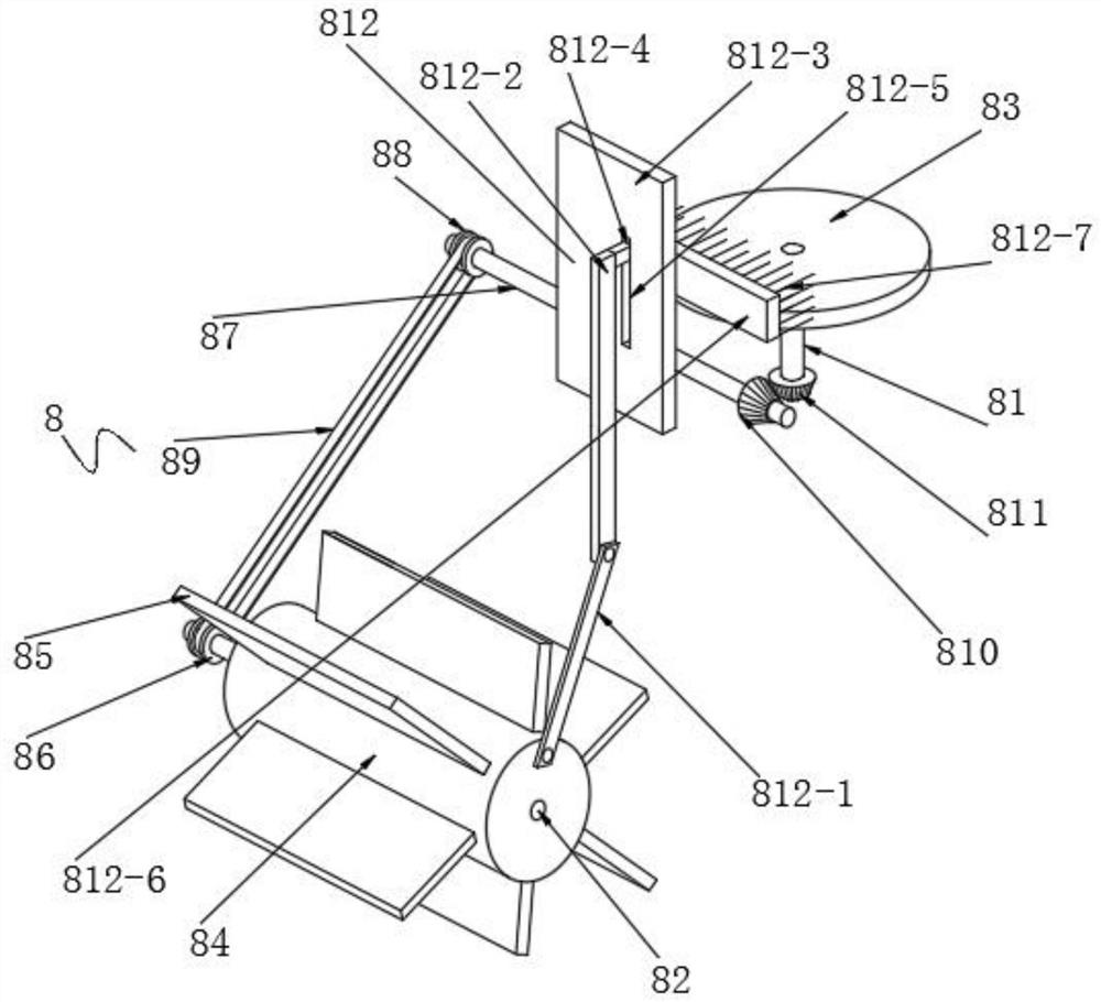 Storage and containing device for film magazine cleaned by film magazine cleaning machine and storage method