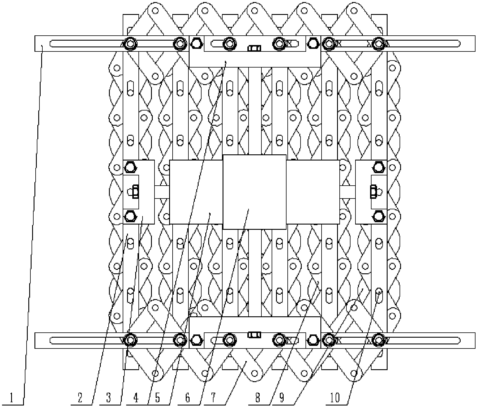 Egg feeding device for egg production line