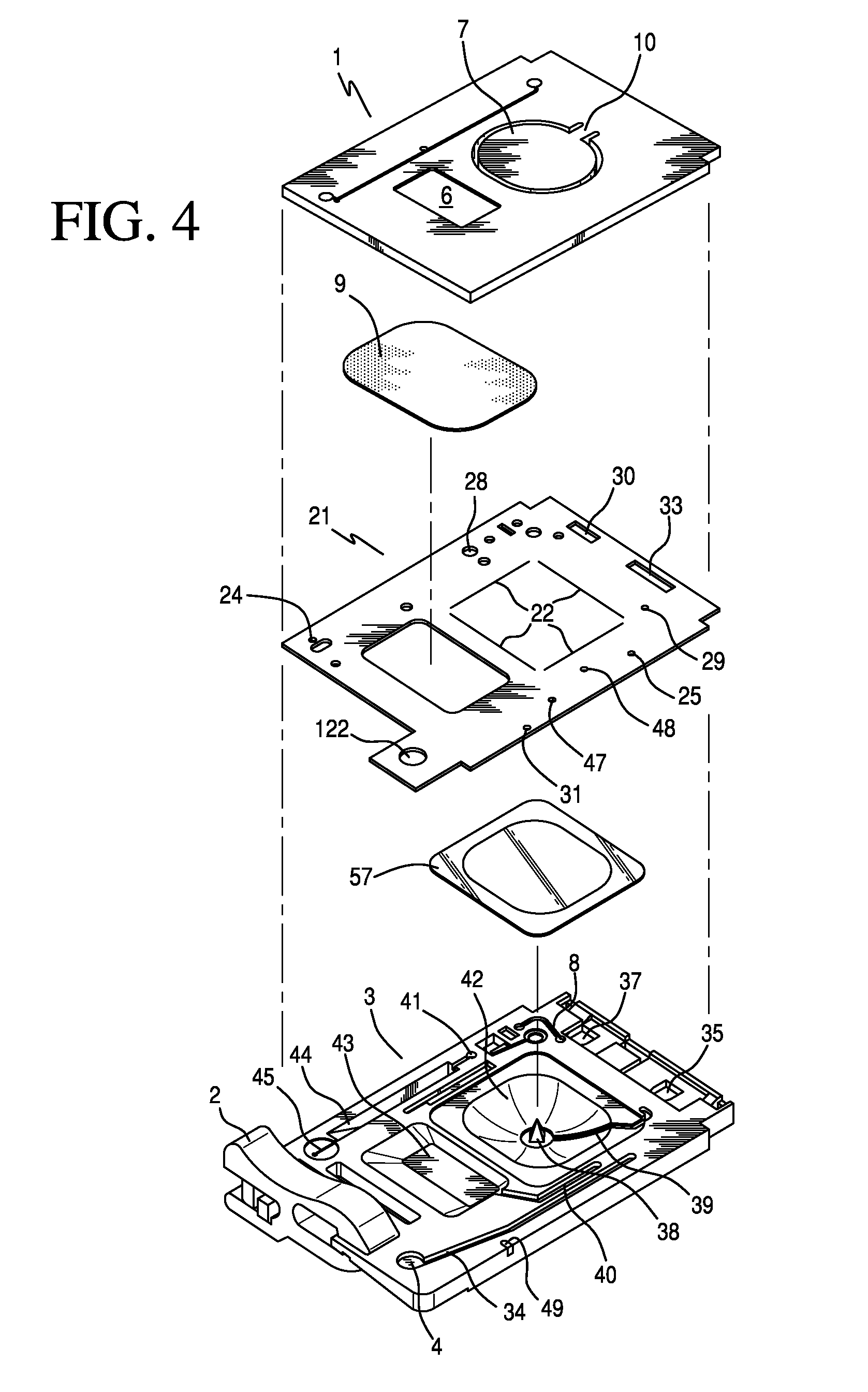 Sample Metering Device and Assay Device with Integrated Sample Dilution