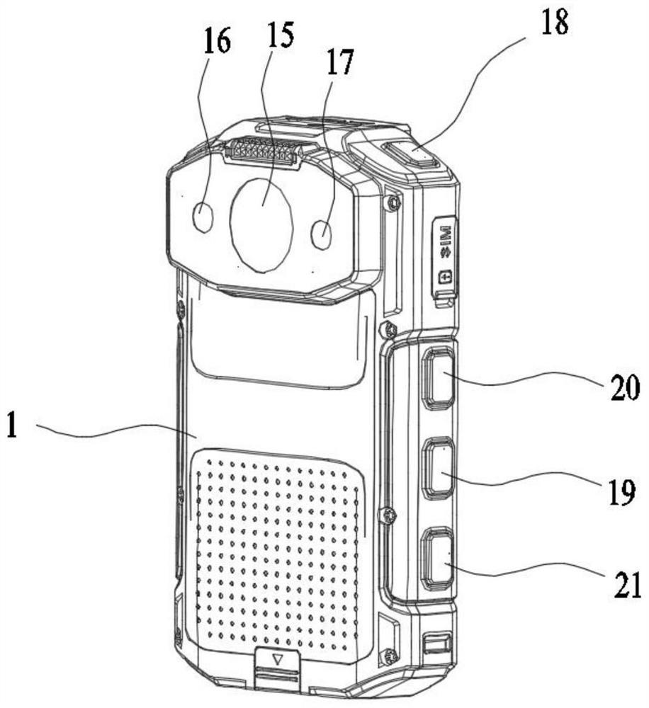 Law enforcement recorder and police law enforcement function management system