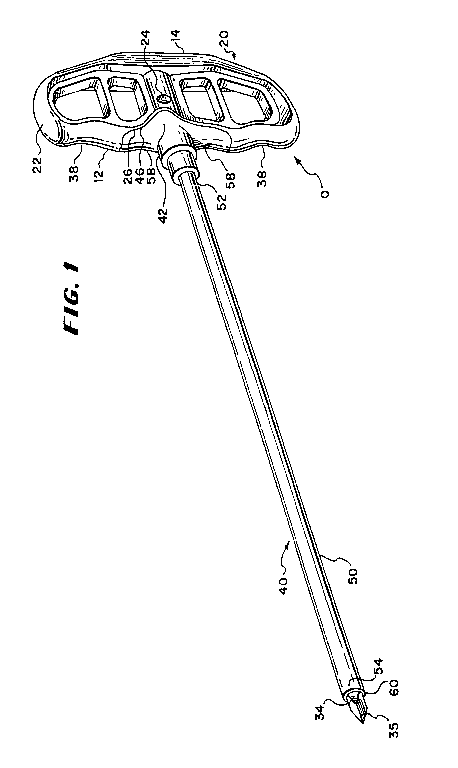 Hand-held instruments that access interior body regions