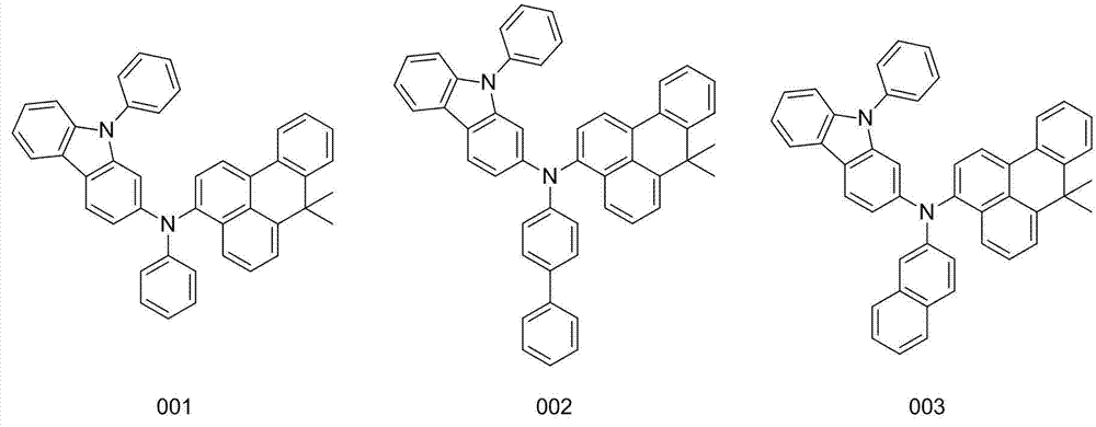 Benzanthracene-based organic electroluminescent material and its preparation method and application