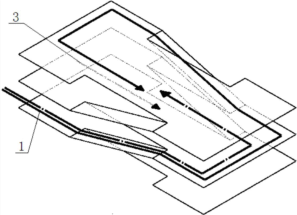 Traffic organization method of stereo garage