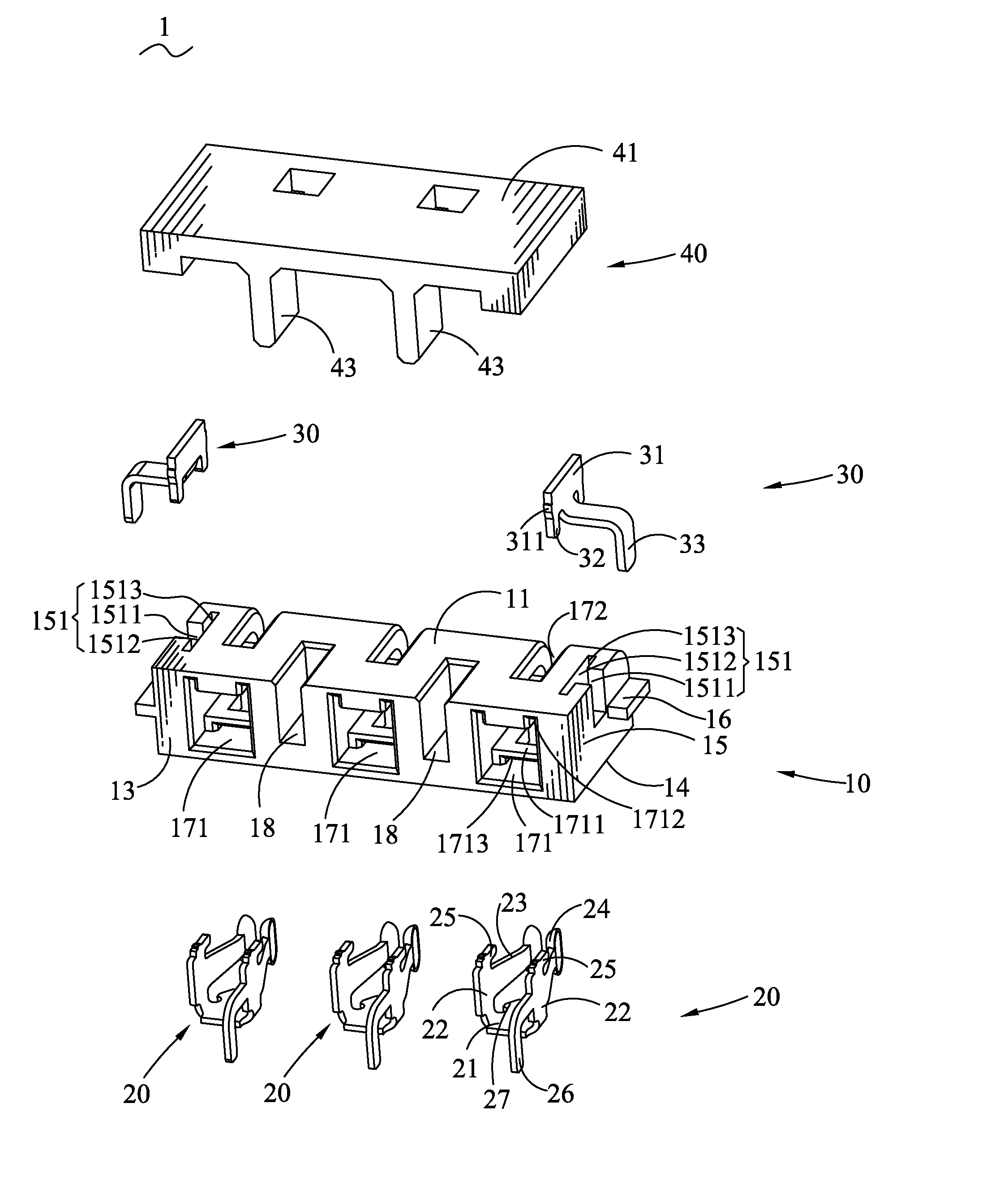 Battery connector