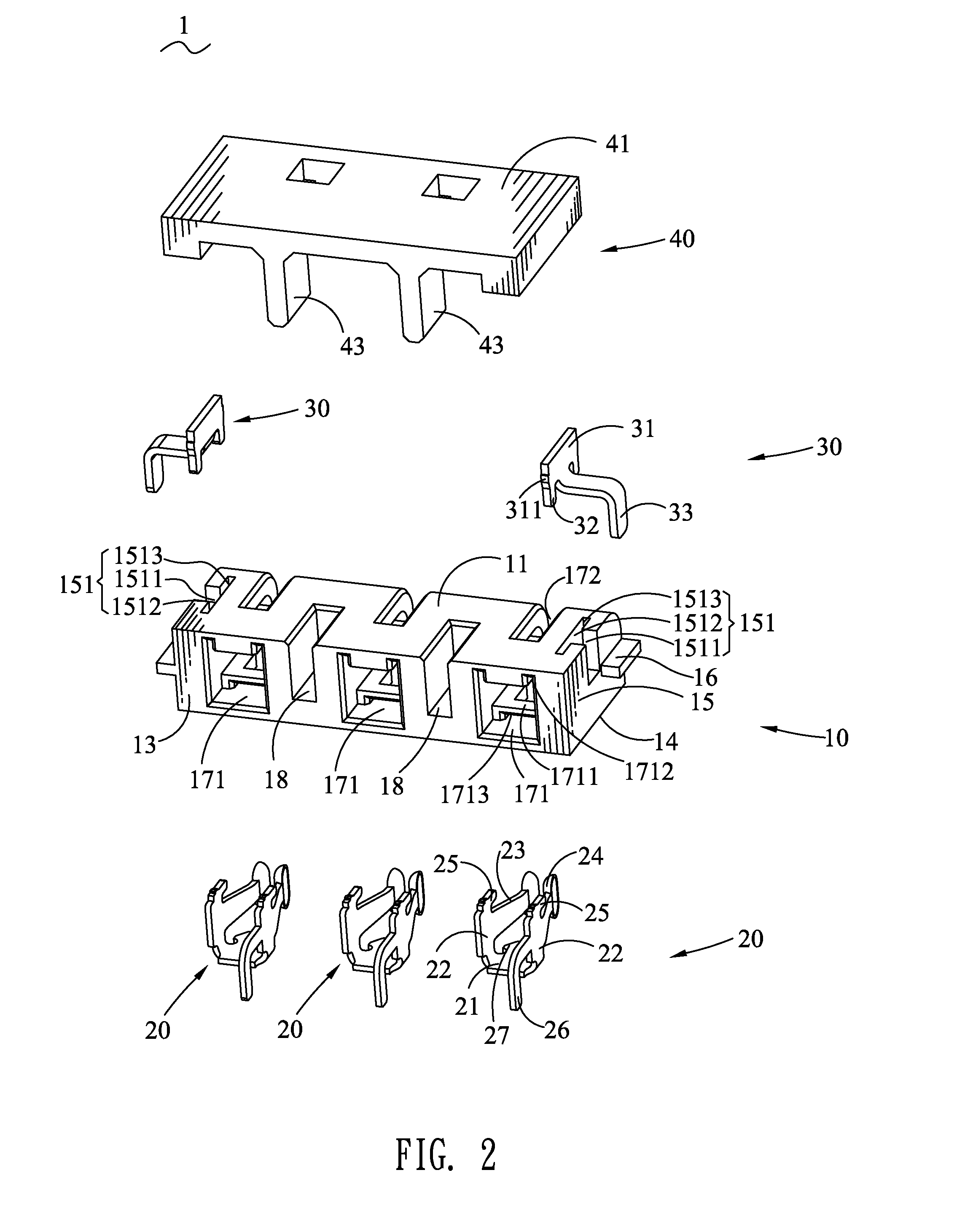 Battery connector