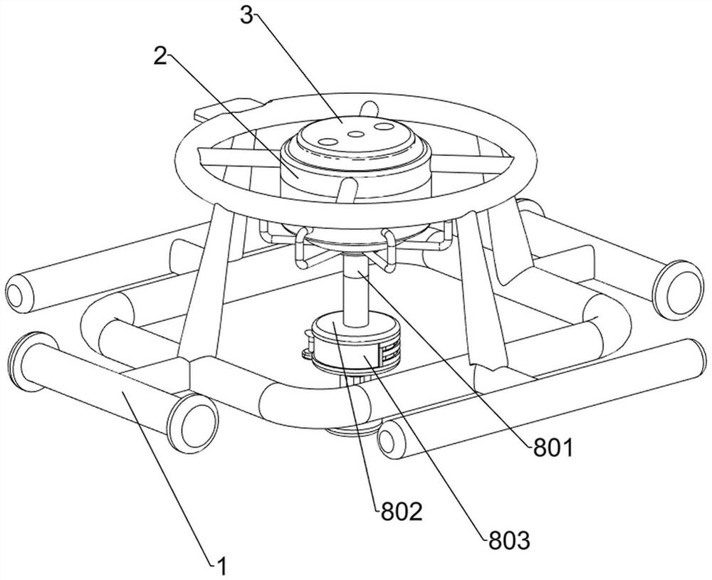 Culter alburnus circulating water ecological breeding device