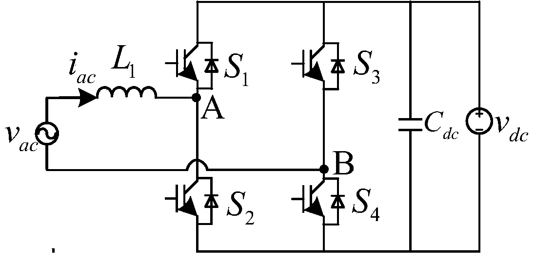 Secondary ripple eliminating circuit of single-phase PWM rectifier