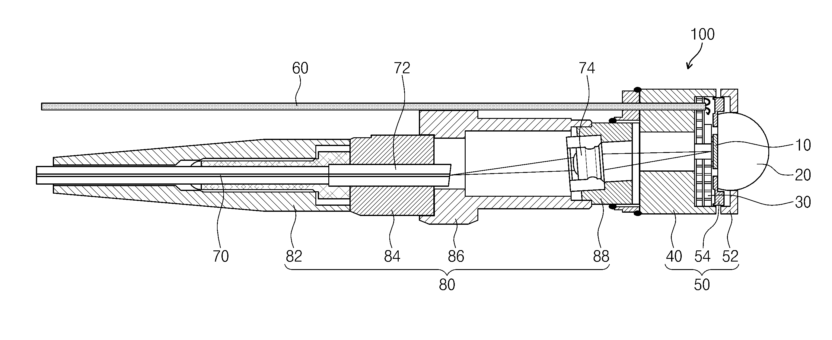 THz-WAVE GENERATION /DETECTION MODULES AND DEVICES INCLUDING THE SAME