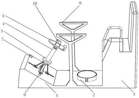 Ankle rehabilitation trainer with multiple degrees of freedom