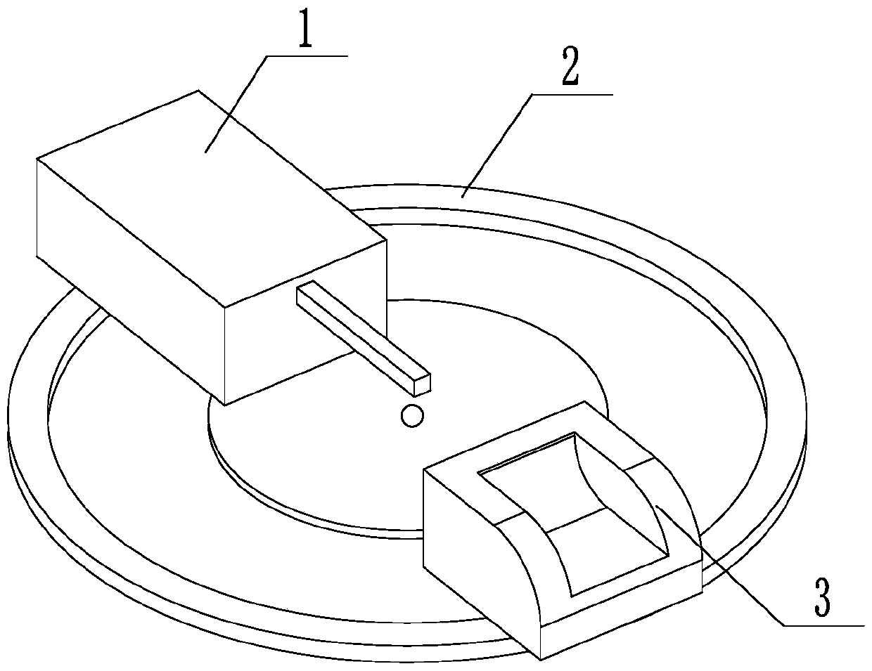 Tooth washing device and application method thereof