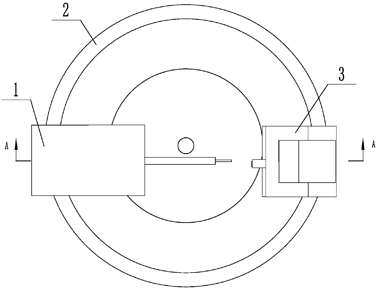 Tooth washing device and application method thereof