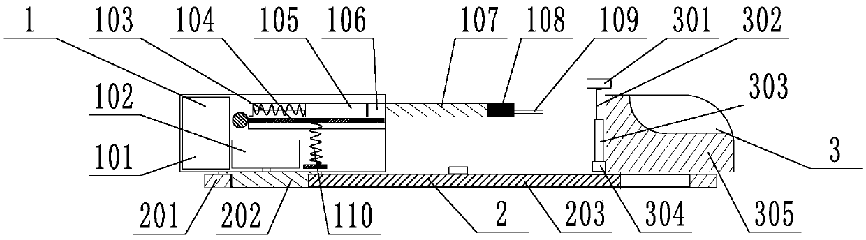 Tooth washing device and application method thereof