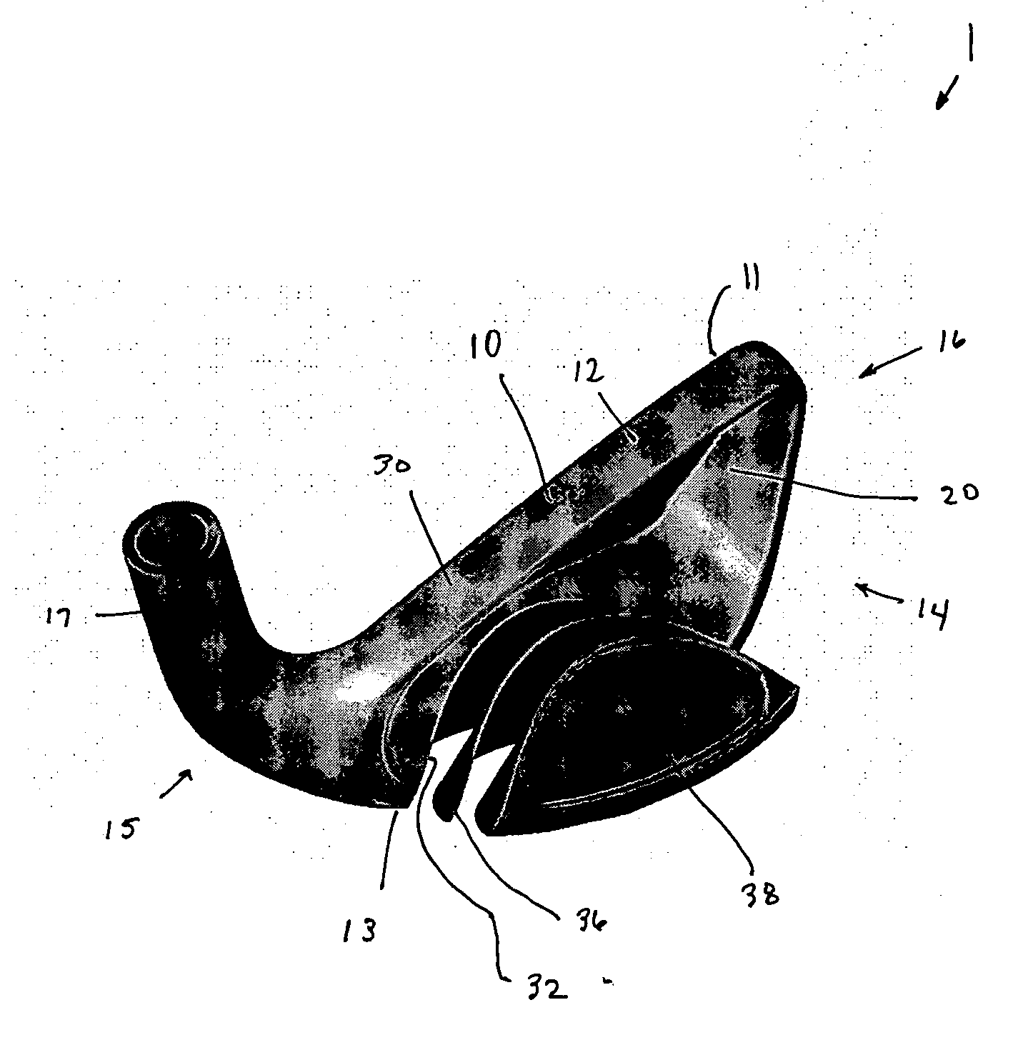 Multi-piece golf club head with improved inertia