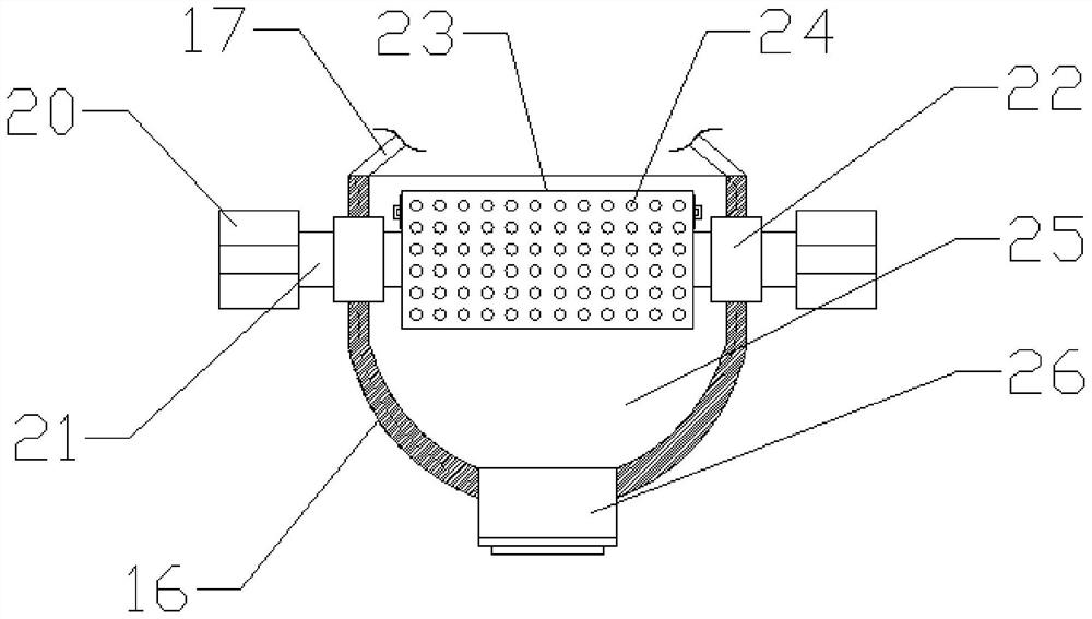 Vegetable pre-packaged food drying device