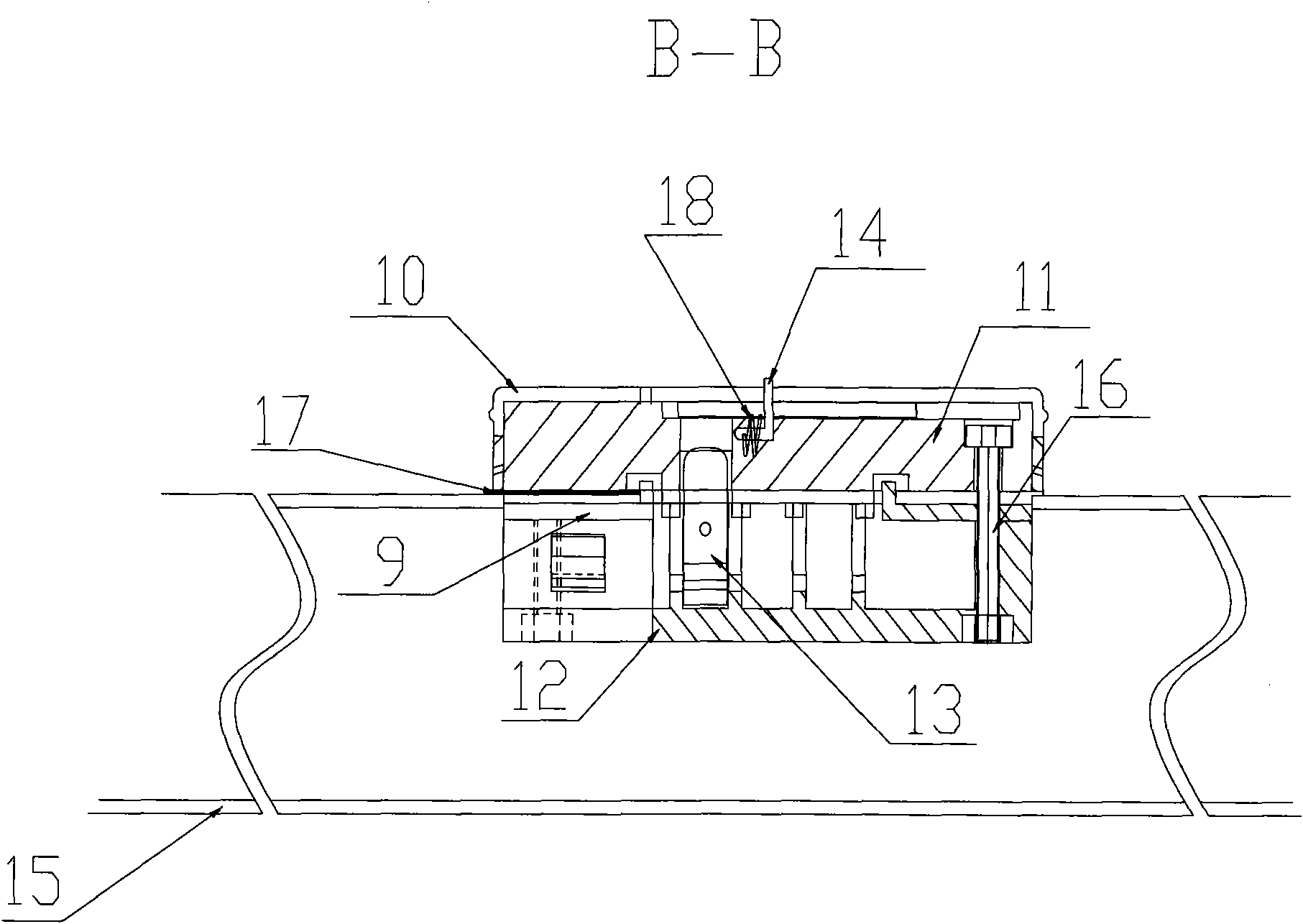 Plug and socket combining device of illuminating bus slot