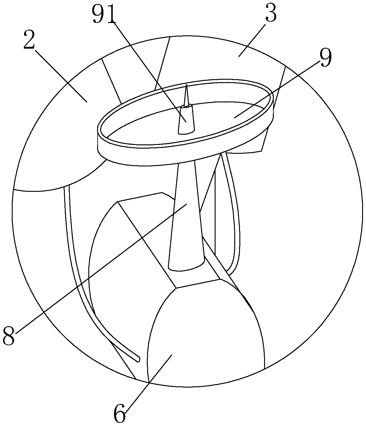 Method of mixing AB glue through isobaric temperature regulation