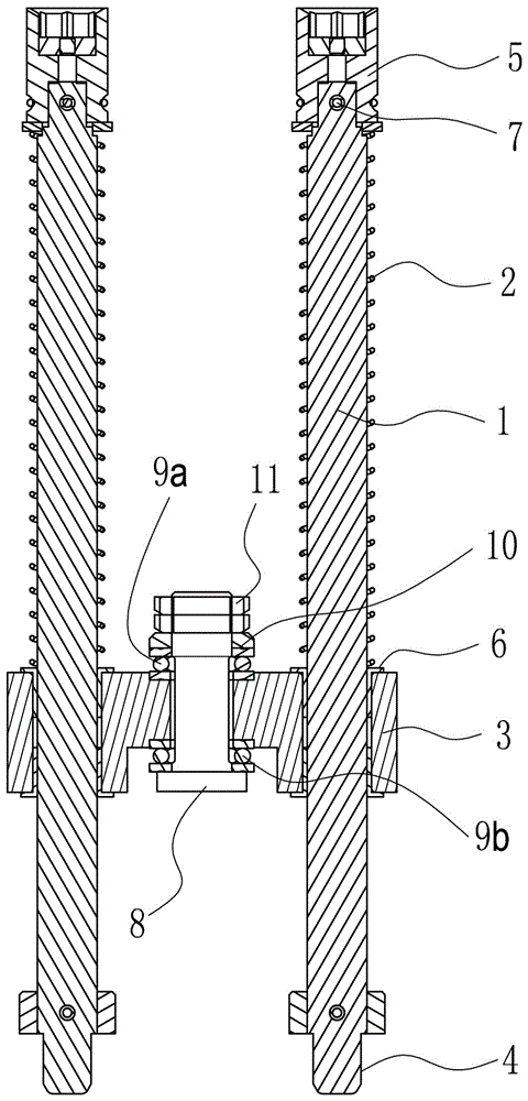 A floating bolt tightening device