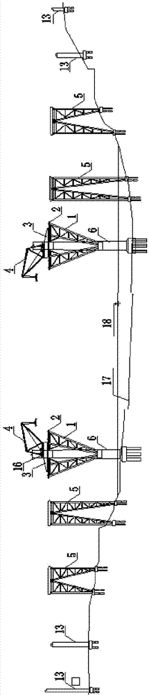 Self-anchoring type mounting method of suspension bridge