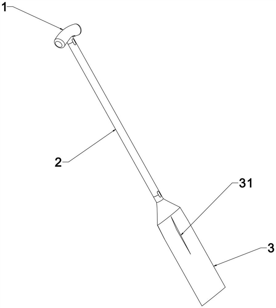 Novel dragon boat paddle