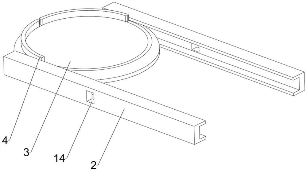 Electronic product circular shell grinding device