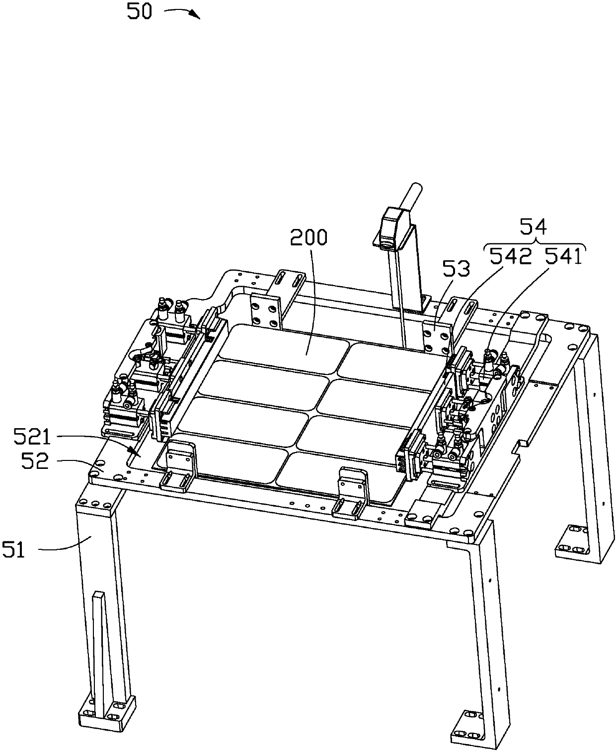 Laser cutting device