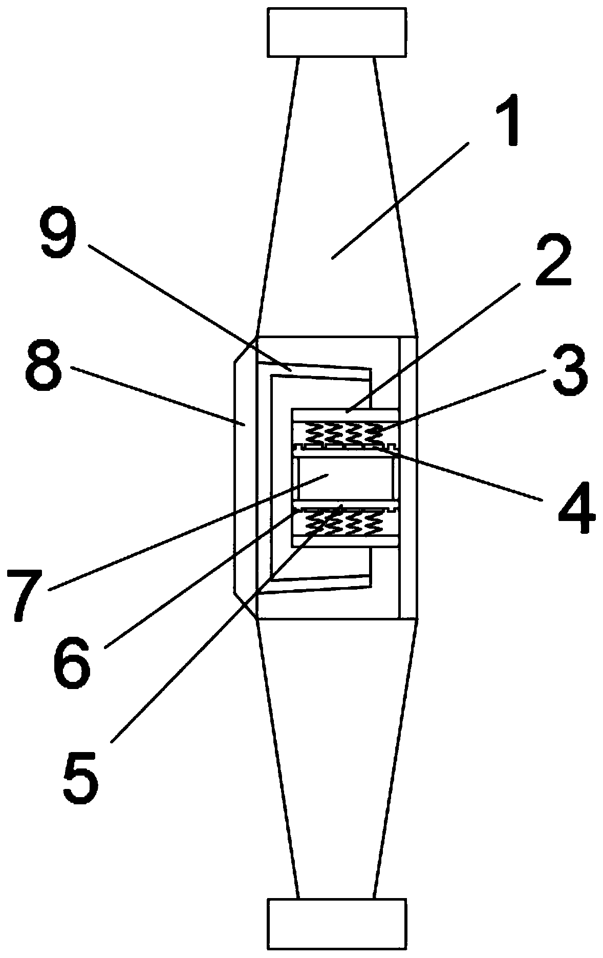 A semi-trailer brake system temperature monitoring and safety warning system