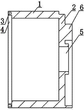 Novel driving motor pot type base of electric automobile and manufacturing process thereof