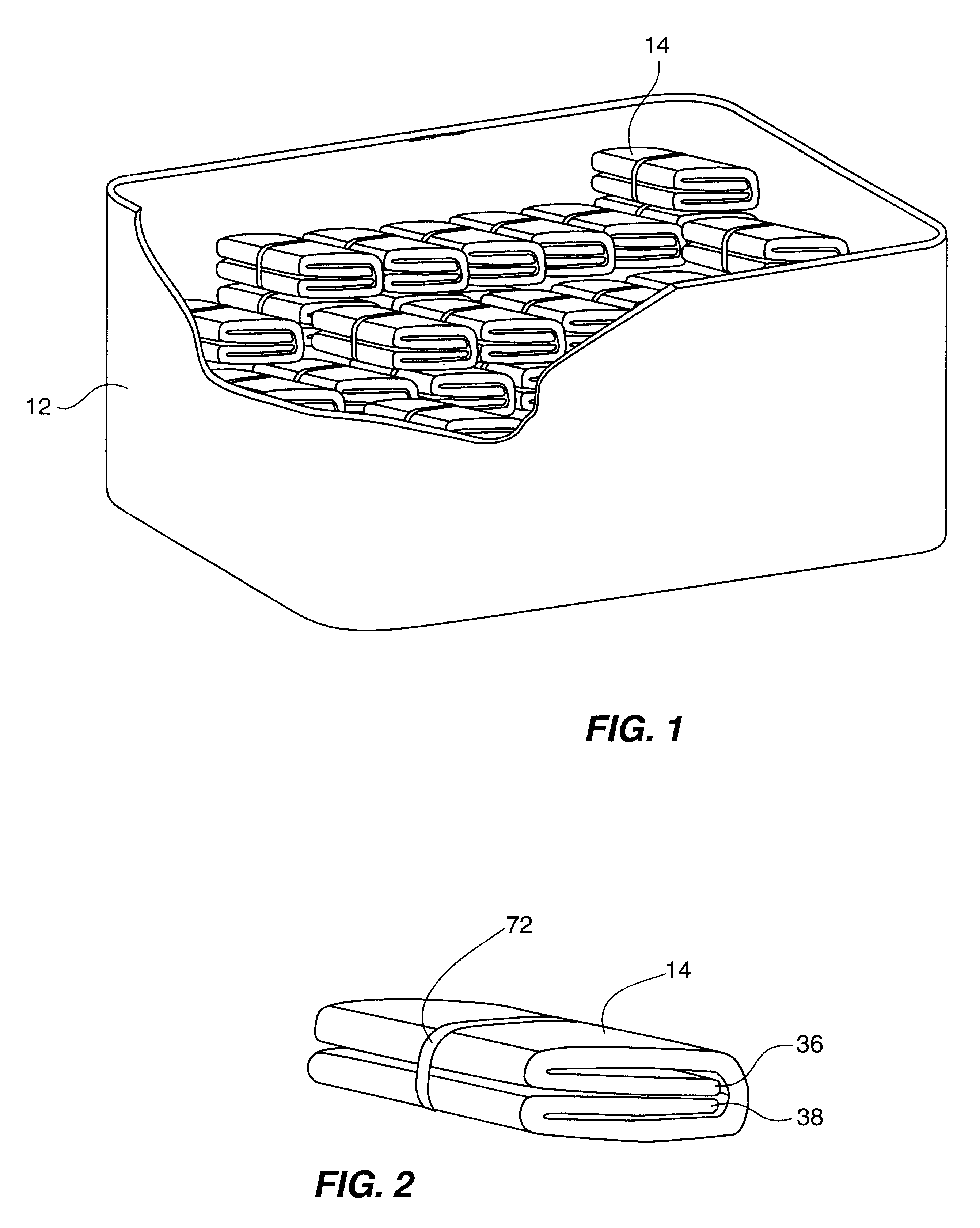 Filler element for a tank