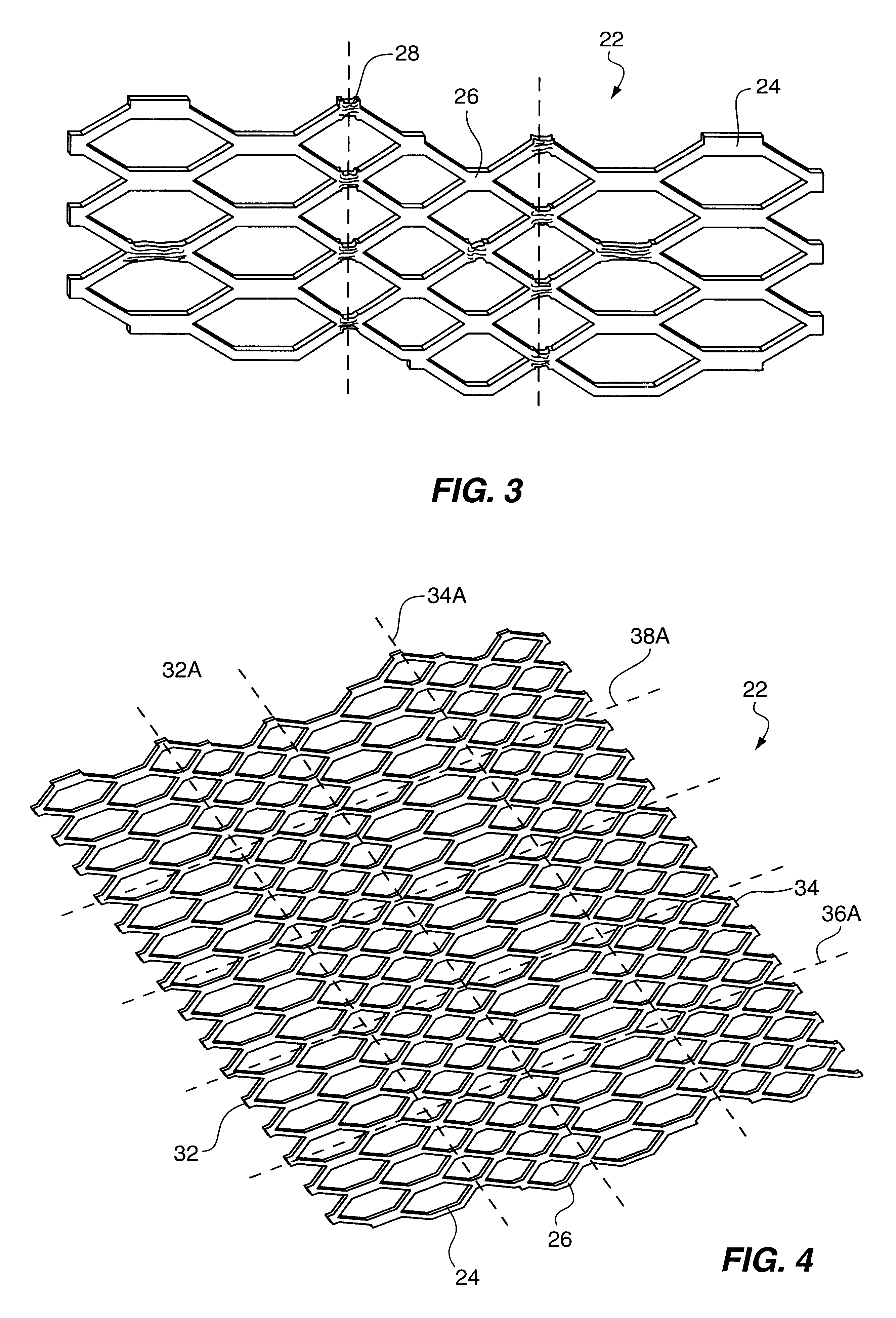 Filler element for a tank