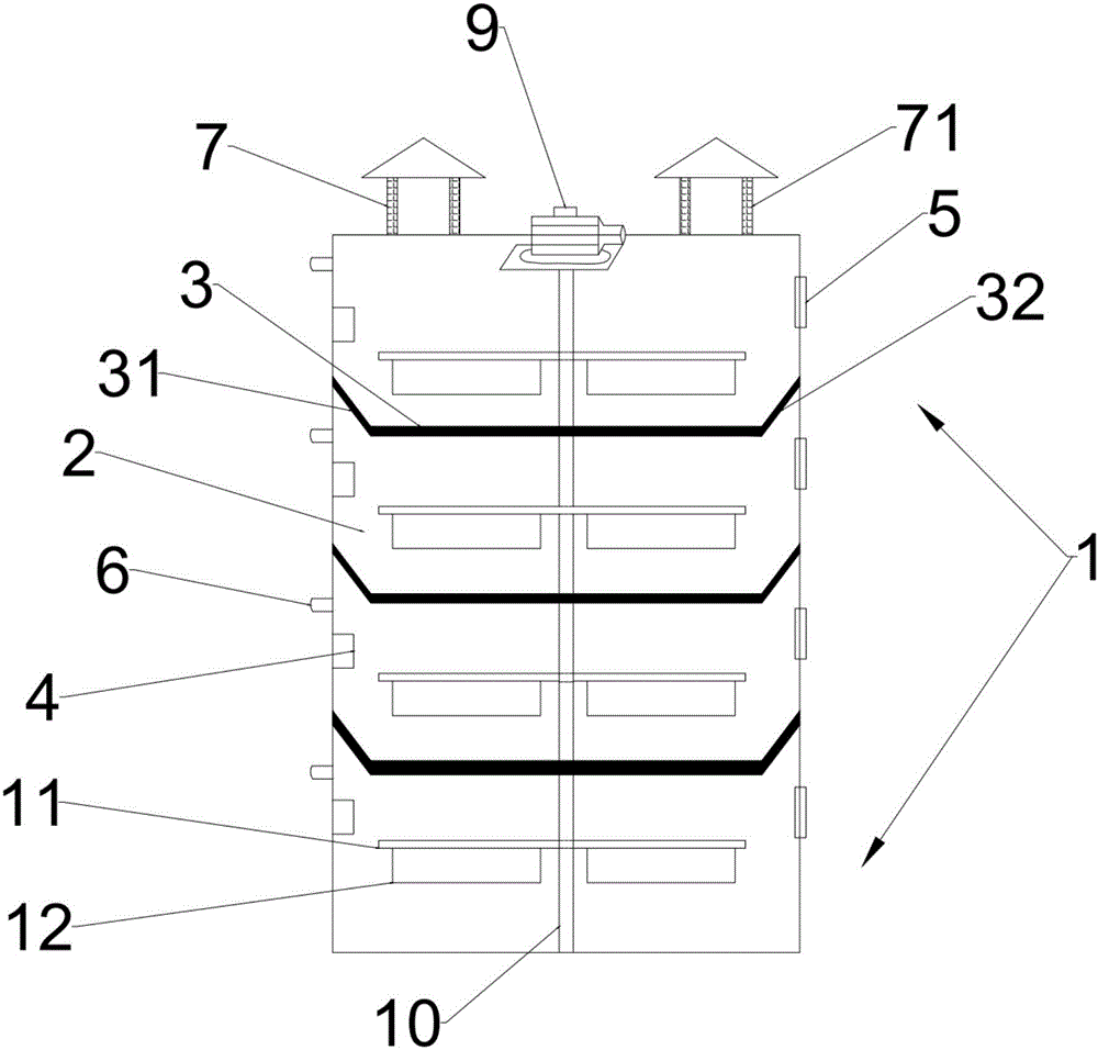 Seed storage warehouse and use method thereof